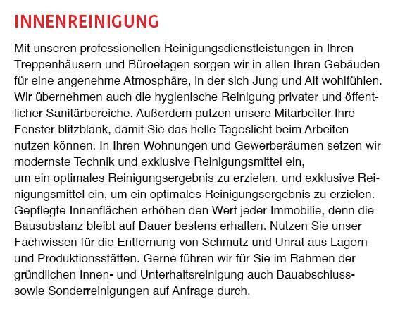 reinigungsfirma