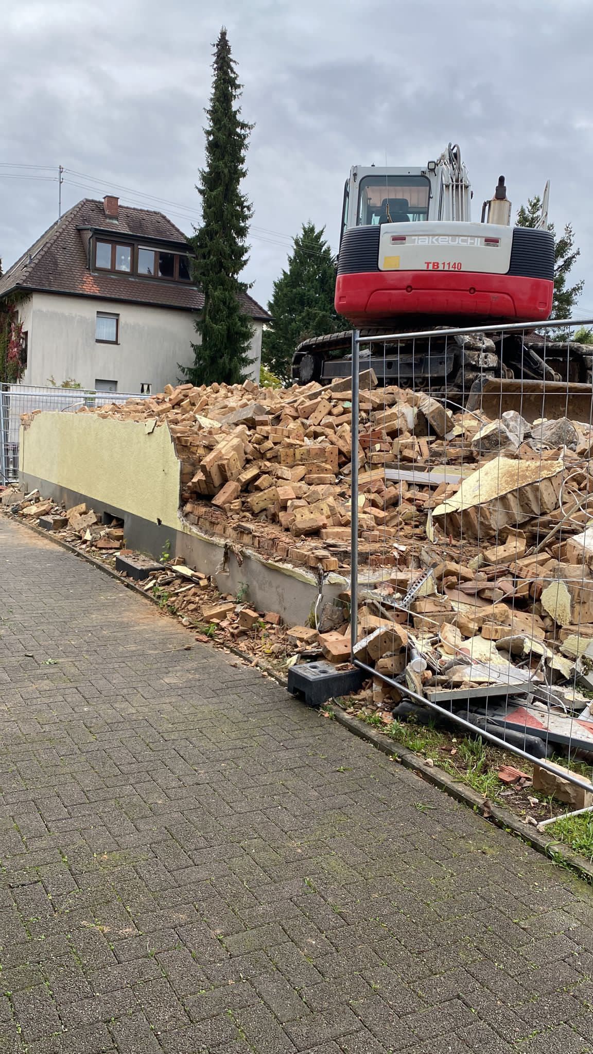 Abrissarbeiten